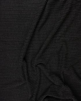 Structured Viscose Black - Tissushop